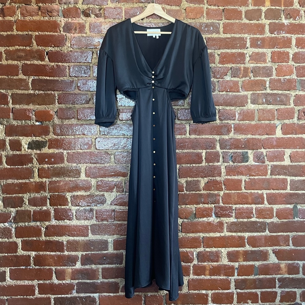 NWT ba&sh Black Dress size S